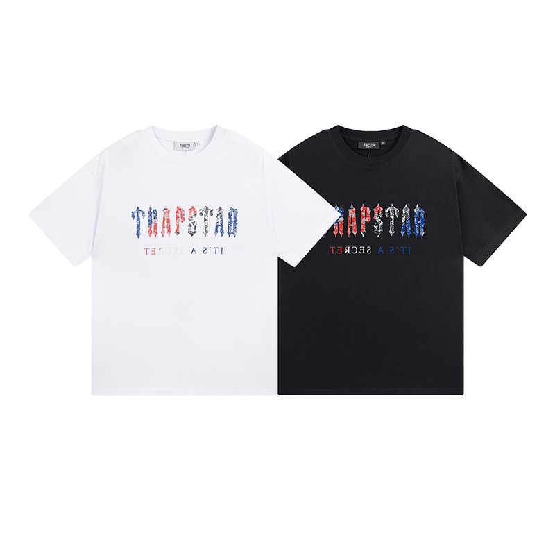 Designer Fashion Clothing Tees Tshirt American Trendy Trapstar Camouflage Letter Print Loose Casual Men Women's Trend Short Sleeved T-shirt Summer For sale, Black
Designer Fashion Clothing Tees Tshirt American Trendy Trapstar Camouflage Letter Print Loose Casual Men Women's Trend Short Sleeved T-shirt Summer For sale, Black