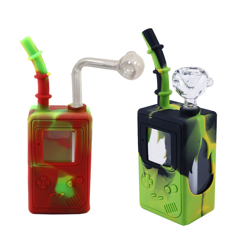 New Silicone Smoking Oil Burner Bubbler Pipes Bongs Dry Herb Tobacco Wax Smoke Water Hookahs Device
New Silicone Smoking Oil Burner Bubbler Pipes Bongs Dry Herb Tobacco Wax Smoke Water Hookahs Device