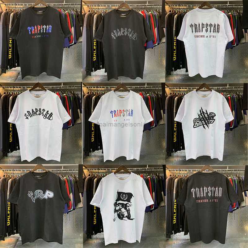 Designer Fashion Clothing Tees Tshirt American High Street Niche Trendy Trapstar Summer Casual Letter Print Loose Cotton Round Neck Short Sleeved T-shirt For sale, 1029 black
Designer Fashion Clothing Tees Tshirt American High Street Niche Trendy Trapstar Summer Casual Letter Print Loose Cotton Round Neck Short Sleeved T-shirt For sale, 1029 black