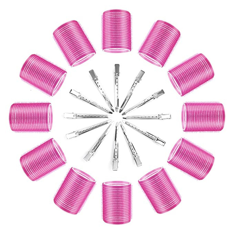 Hair Rollers Different Size Self Grip Hair Rollers DIY Magic Large Self-Adhesive Hair Rollers Styling Roller Roll Curler Beauty Tool 230505