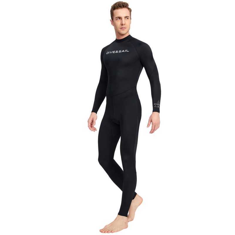 Wetsuits Drysuits Adult Surfing Wetsuit Men Swimwear Diving Suit Nylon M3XL Full Wetsuit Diving Snorkeling Body Suits J230505