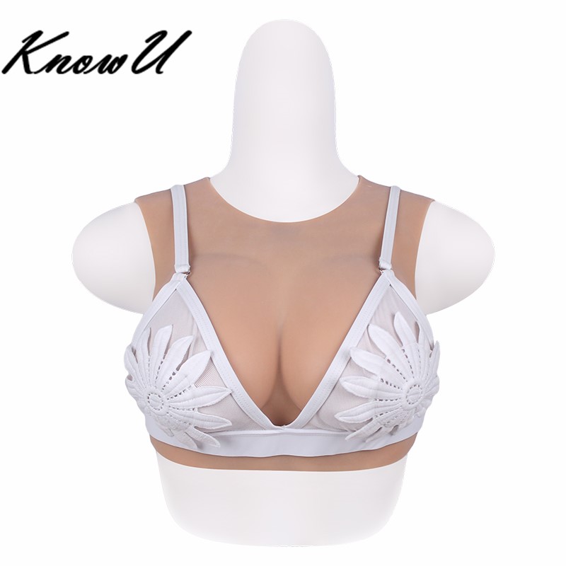 Accessoires de costumes C Cup faux seins formes de poitrine mamelons en Silicone DragQueen transgenre formes de ei