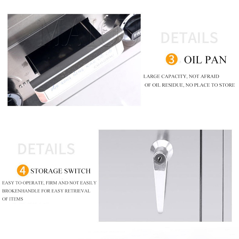 New Standard Fast Food Truck Square Top Mobile Multi-function Dining Car / Snack Cart