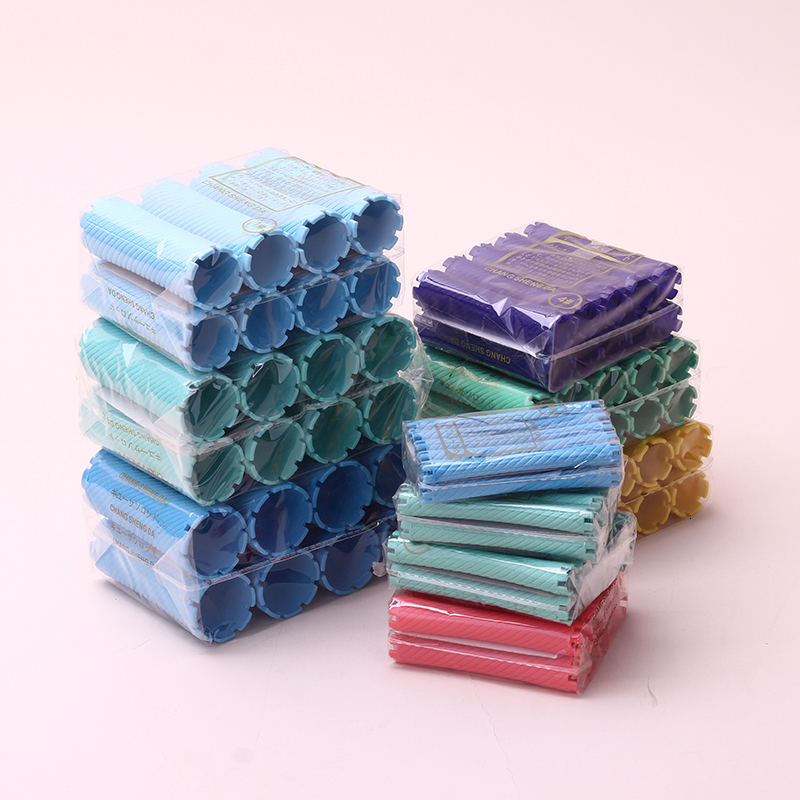 Hair Rollers Hair Rollers Rubber Band Beauty Kit Hair Rollers Curlers Hairdressing Cold Perm Rod Fluffy Wavy Hair Maker Curling UN855 230505