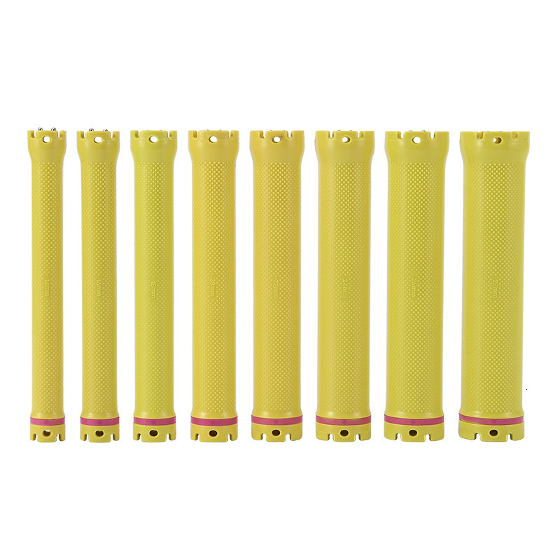 Hair Rollers 10pcs/set 24V Digital Heated Hair Rollers Sponge Perm Clips Electric Big Antislip Curlers Curling Rods Bar Super Long 140mm 1807 230505