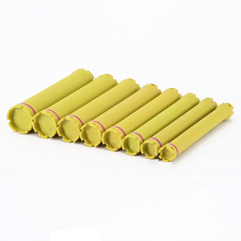 Hair Rollers 10pcs/set 24V Digital Heated Hair Rollers Sponge Perm Clips Electric Big Antislip Curlers Curling Rods Bar Super Long 140mm 1807 230505