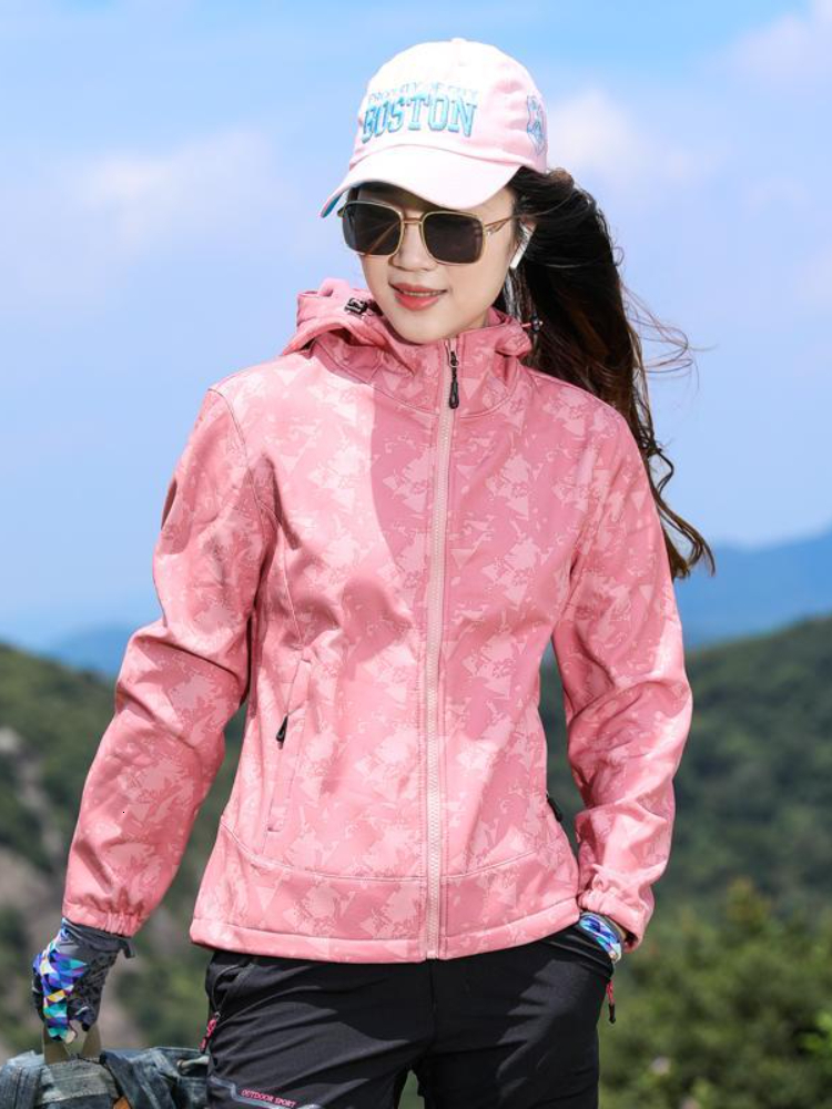 Women's Jackets Winter Women Jackets Outdoor Trekking Sport Fleece Heated Clothing Quick Dry Windbreaker Camping Hunting Hiking Clothes 230505