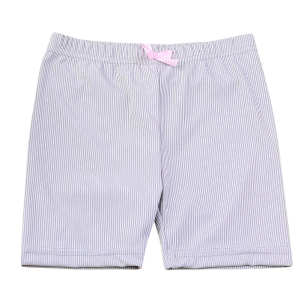 Shorts 4PCS Toddler Children Kid Baby Girls Solid Bow Girls Safety Pants Shorts Underwear 27 Year Breathable Short Tights Kids Shorts 230504