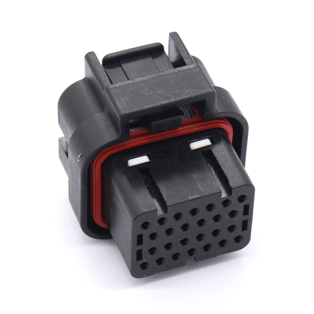 3-1437290-7 Motec 26 Pin AMP Superseal 1.0 Black Female Waterproof Wire Connector For Automotive