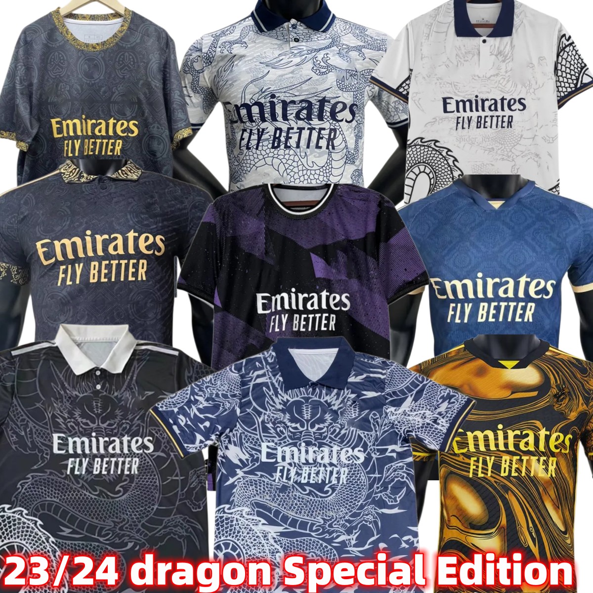 23 24 Soccer Jerseys BENZEMA reAL mADRIds RODRYGO HAZARD 2023 2024 Special Edition Chinese Dragon football shirt men kids kits futbol Fans Player Version, 23-24 special player 12
23 24 Soccer Jerseys BENZEMA reAL mADRIds RODRYGO HAZARD 2023 2024 Special Edition Chinese Dragon football shirt men kids kits futbol Fans Player Version, 23-24 special player 12