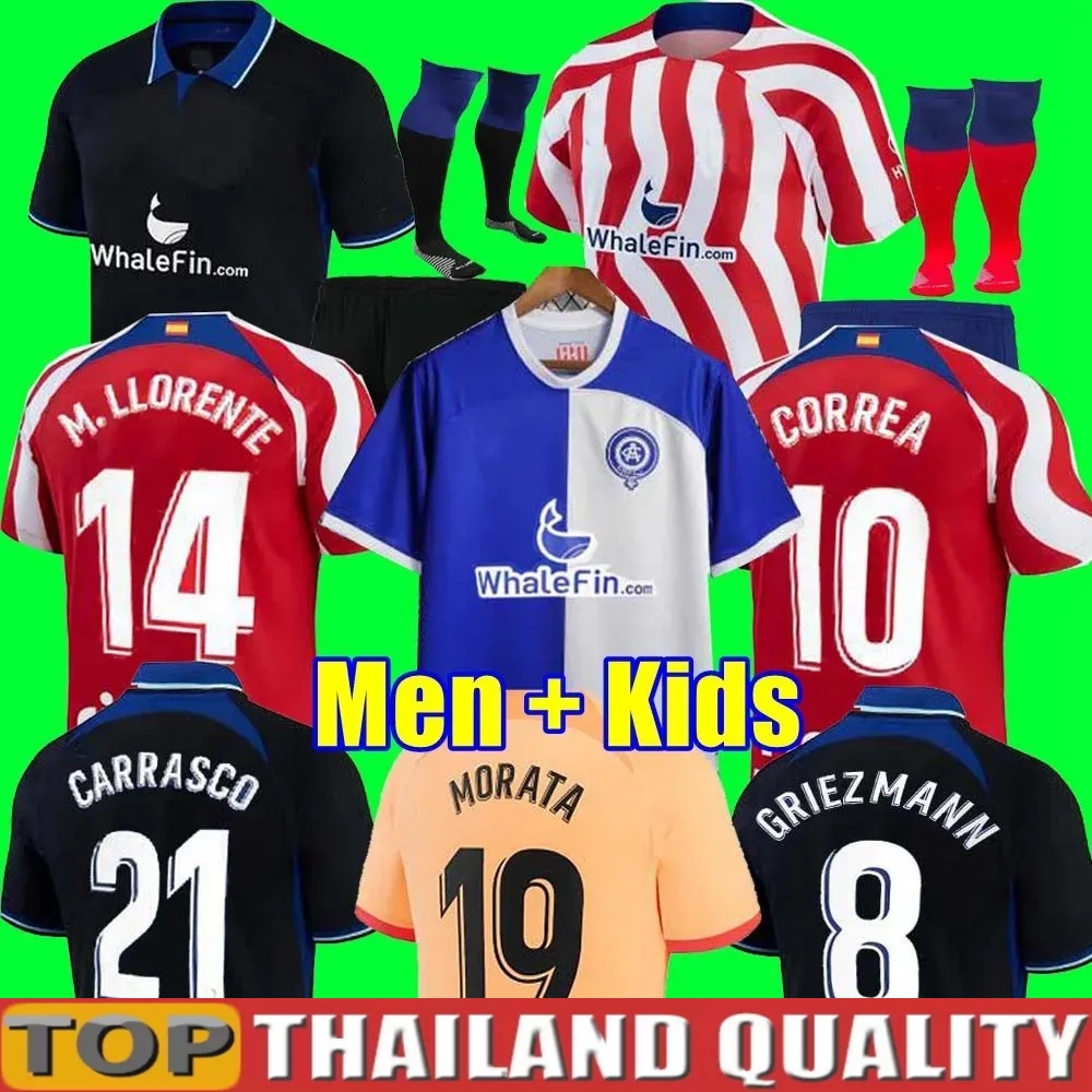 22 23 24 soccer jerseys JOAO FELIX ATLETICO Griezmann MADRID 2023 2024 away M. LLORENTE KOKE CORREA CARRASCO 120th anniversary men kids kit camiseta football shirts
22 23 24 soccer jerseys JOAO FELIX ATLETICO Griezmann MADRID 2023 2024 away M. LLORENTE KOKE CORREA CARRASCO 120th anniversary men kids kit camiseta football shirts