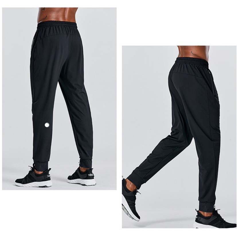 Hot Yoga Mens Jogger Long Pants Sport Yoga Outfit Outdoor City-Sweat Yogo Gym Pockets Sweatpants Trousers Mens Casual Elastic Waist fitness