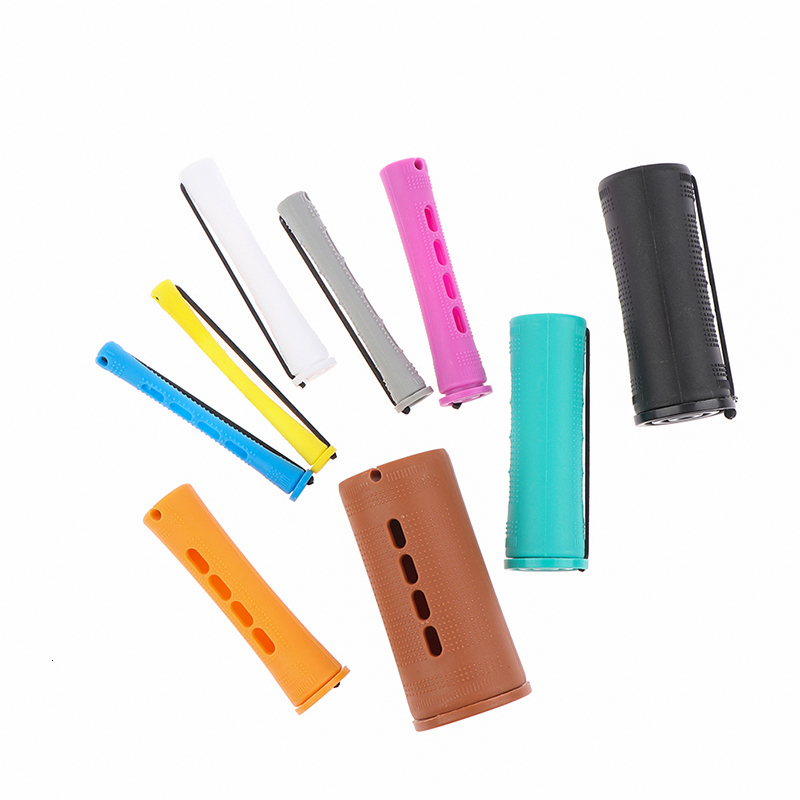 Hair Rollers 18pcs Big Rubberbands Hair Rollers Cold Perm Rods Curler Bars Hair Clip Curling Fluffy Wavy Hair Maker Styling DIY 1768 230505