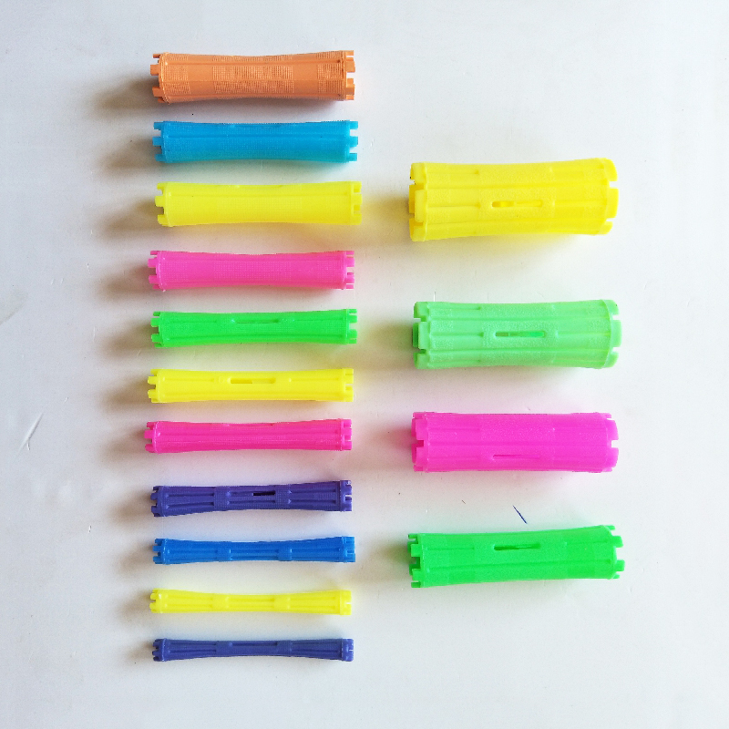 Hair Rollers 3Packs Hair Rollers Curlers Hairdressing Wave Cold Perm Rod Corn Hair Clip Curler Attached with Heat-Resistance Rubber Band U852 230505