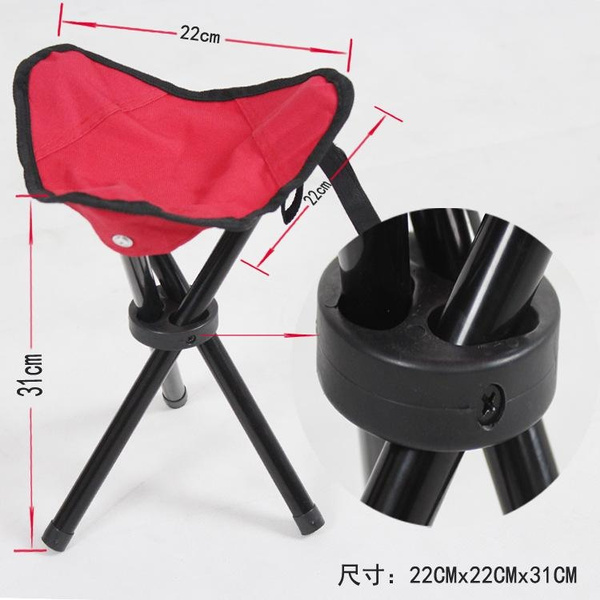 Fishing Stool Folding Stool Triangle Stool Portable Beach Chair Ultra Light