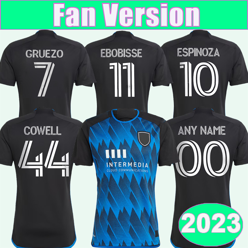 2023 San Jose Earthquakes GRUEZO Mens Soccer Jerseys ESPINOZA EBOBISSE COWELL AKAPO Home Blue Football Shirt Short Sleeve Uniforms, Qm13501 2023 home ml patch
2023 San Jose Earthquakes GRUEZO Mens Soccer Jerseys ESPINOZA EBOBISSE COWELL AKAPO Home Blue Football Shirt Short Sleeve Uniforms, Qm13501 2023 home ml patch
