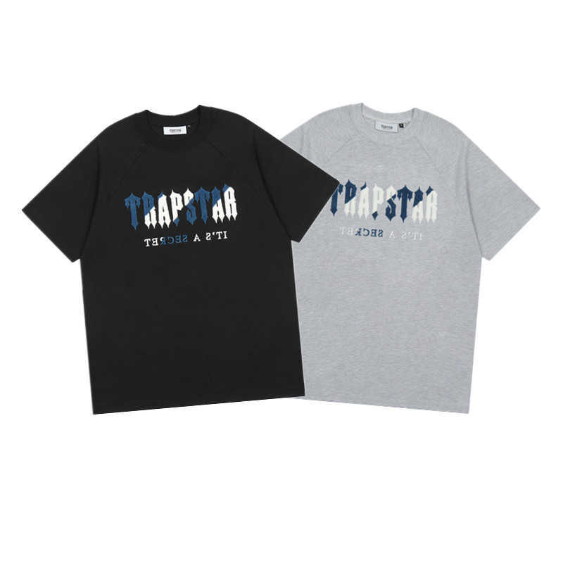 Designer Fashion Clothing Tees Tshirt Summer New Trapstar Blue White Towel Embroidery High Street Loose Casual T-shirt for Men Women Couple Short Sleeve, Black
Designer Fashion Clothing Tees Tshirt Summer New Trapstar Blue White Towel Embroidery High Street Loose Casual T-shirt for Men Women Couple Short Sleeve, Black