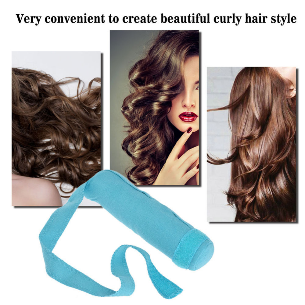 Hair Rollers 8psc Hair Rollers Sleep Styler Kit Long Cotton Hair Curler No Heat For Women Overnight Sleeping DIY Magic Hair Styling Tools 230505