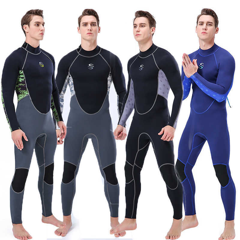 Wetsuits Drysuits 2MM Neoprene Wetsuit Men Women Zipper Diving Suit for Snorkeling Scuba Diving Swimming Kayaking KiteSurfing Full Wetsuit J230505