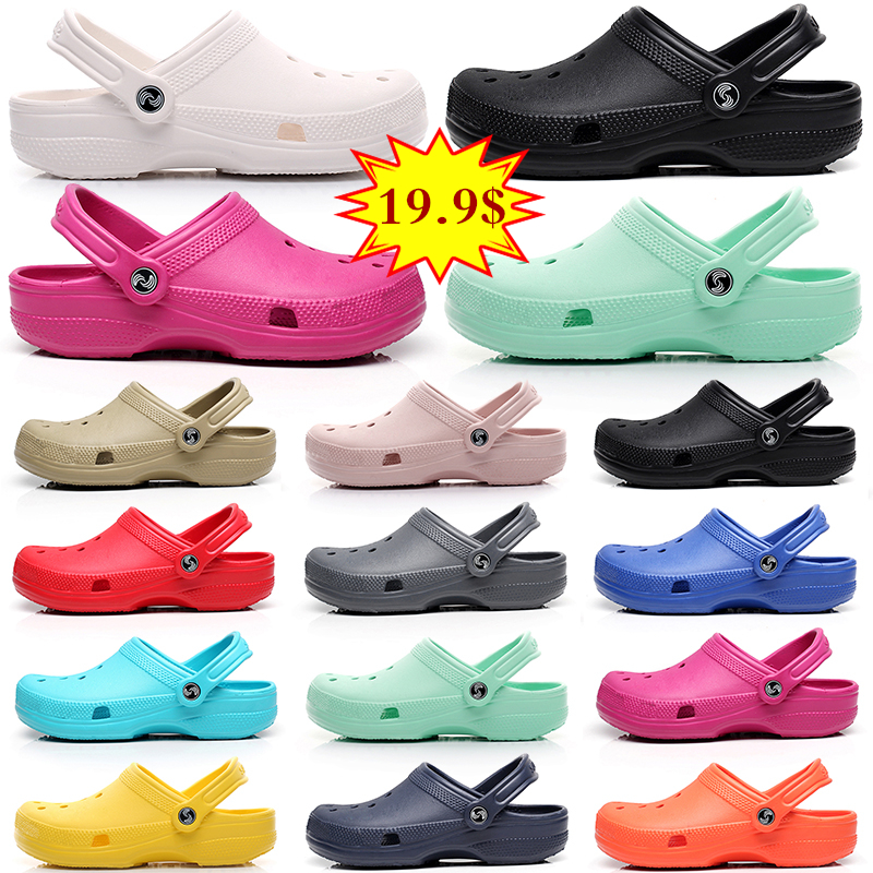 Freeshippings Croc Clog designer Sandals slippers slides Buckle classic mens triple black white red Khaki pink navy bule Waterproof Shoes Nursing Hospital womens, Color #1
Freeshippings Croc Clog designer Sandals slippers slides Buckle classic mens triple black white red Khaki pink navy bule Waterproof Shoes Nursing Hospital womens, Color #1