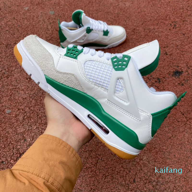 Jumpman Release Basketball Shoes Sb x 4 Pine Green 4s Sail Pine Green-neutral Grey-white Men
Jumpman Release Basketball Shoes Sb x 4 Pine Green 4s Sail Pine Green-neutral Grey-white Men