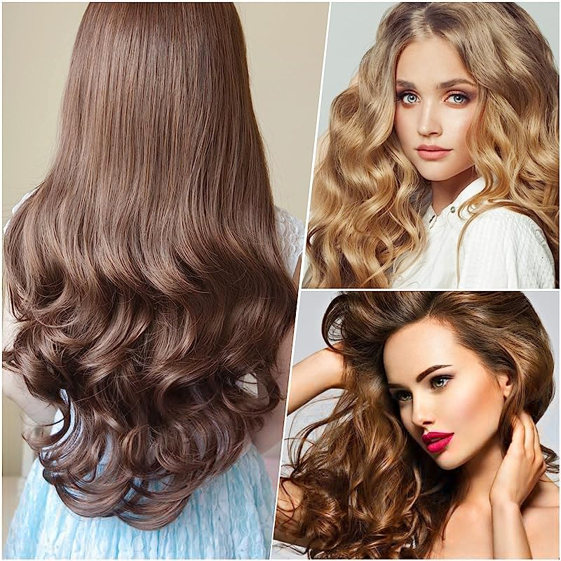 Hair Rollers 24Pcs Hair Rollers with Hair Pins Magic Hair Curlers Set No Heat Curling Hairdressing Styling Tool Salon Hairstyle Accessories 230505