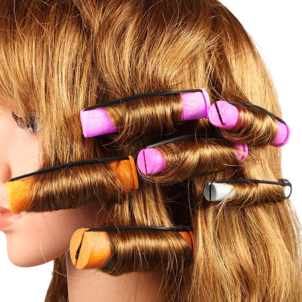 Hair Rollers Perm Rods and 30 Pieces 6 Sizes Hair Rollers with Hair Cold Wave Rods Hair Curler for Women Long Short Hair 230505