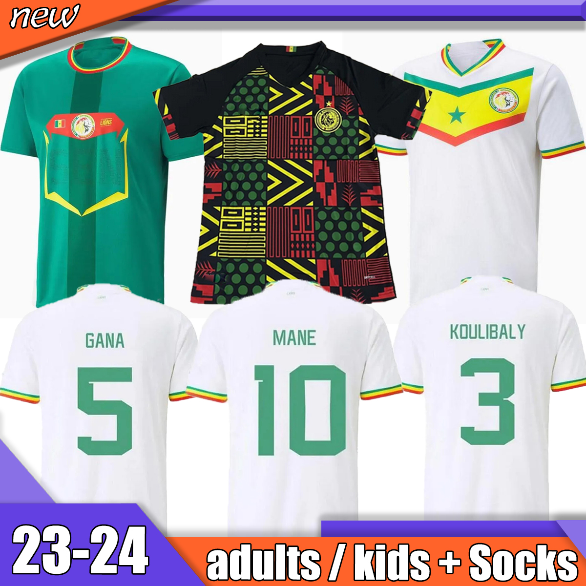 2023 2024 Senegals soccer jerseys KOUYATE Maillot Senegalese football shirts 23 24 MANE ISMAILA B.DIA KEITA BALDE KOULIBALY jersey player version Jerseys de futbol, 07 only kids kit
2023 2024 Senegals soccer jerseys KOUYATE Maillot Senegalese football shirts 23 24 MANE ISMAILA B.DIA KEITA BALDE KOULIBALY jersey player version Jerseys de futbol, 07 only kids kit