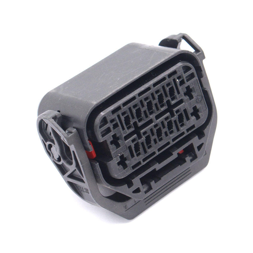 2317003-1 TE AMP 26 Pin Black Female Waterproof PBT GF30 For Electrical Connector