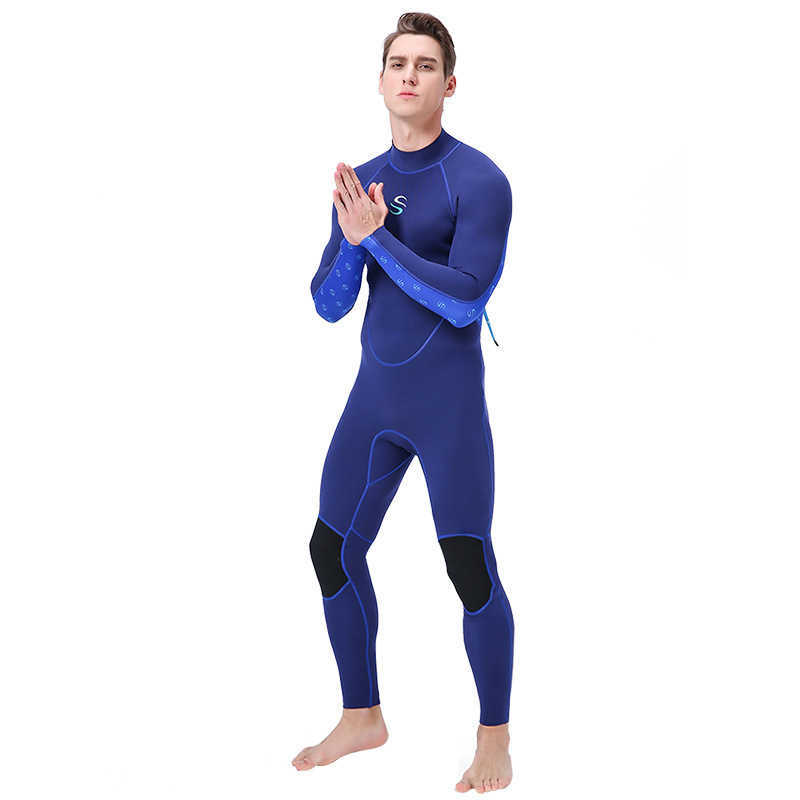 Wetsuits Drysuits 2MM Neoprene Wetsuit Men Women Zipper Diving Suit for Snorkeling Scuba Diving Swimming Kayaking KiteSurfing Full Wetsuit J230505
