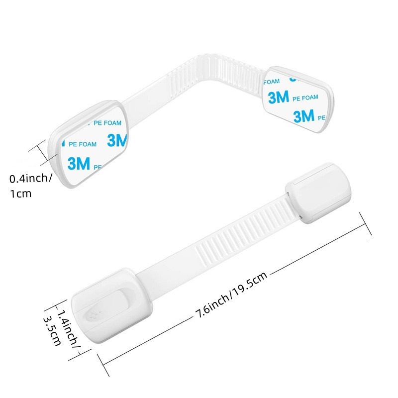 Baby Locks Latches# 10pcs Kids Cabinet Lock Child Safety Proof Security Protector Drawer Cabinets Toilet Fridge More Easy Installation No Drilling 230