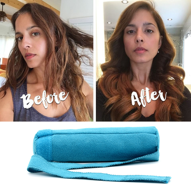 Hair Rollers 8psc Hair Rollers Sleep Styler Kit Long Cotton Hair Curler No Heat For Women Overnight Sleeping DIY Magic Hair Styling Tools 230505