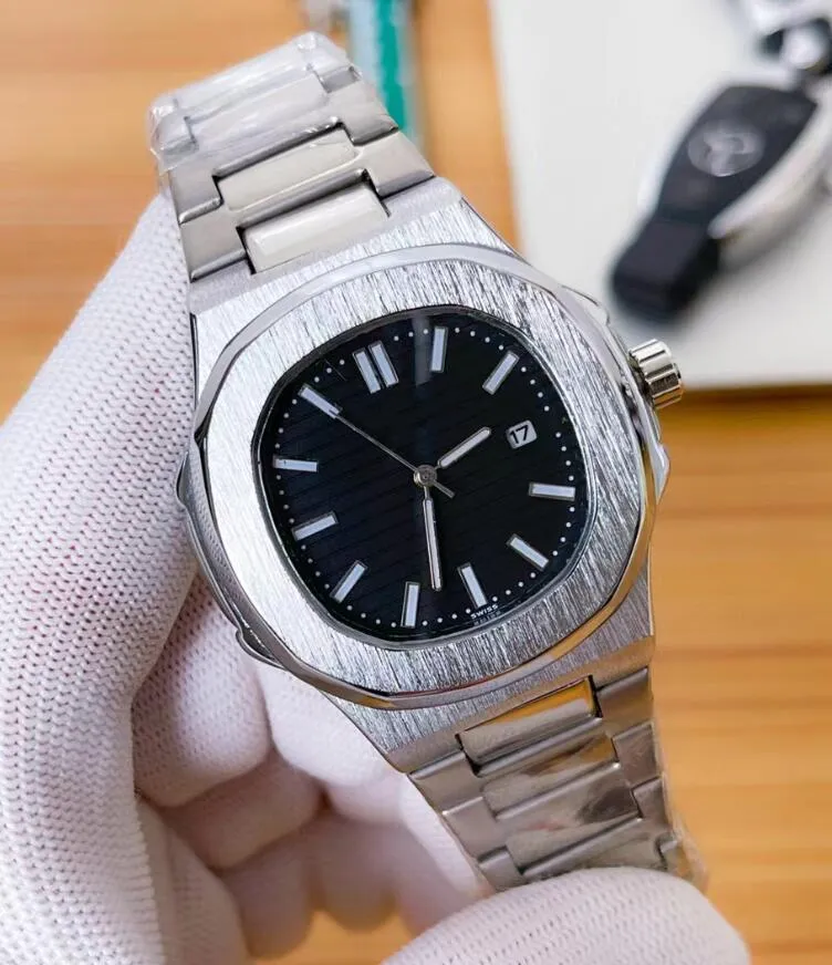 Three stitches working Mens Quartz Nautilus wristwatches Luxury PP Watches calendar steel Strap and Fabric belt hamilt High Fashion Men's Pateks Philippes WATCH, Choose
Three stitches working Mens Quartz Nautilus wristwatches Luxury PP Watches calendar steel Strap and Fabric belt hamilt High Fashion Men's Pateks Philippes WATCH, Choose