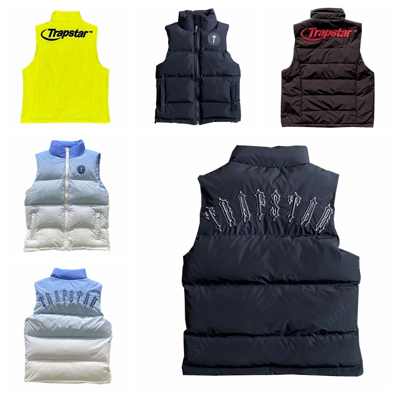 Trapstar Jackets Vest Men Puffer Jacket Women Sleeveless Outerwear Warm Parkas Fashion Designer Coat, Dark gray
Trapstar Jackets Vest Men Puffer Jacket Women Sleeveless Outerwear Warm Parkas Fashion Designer Coat, Dark gray