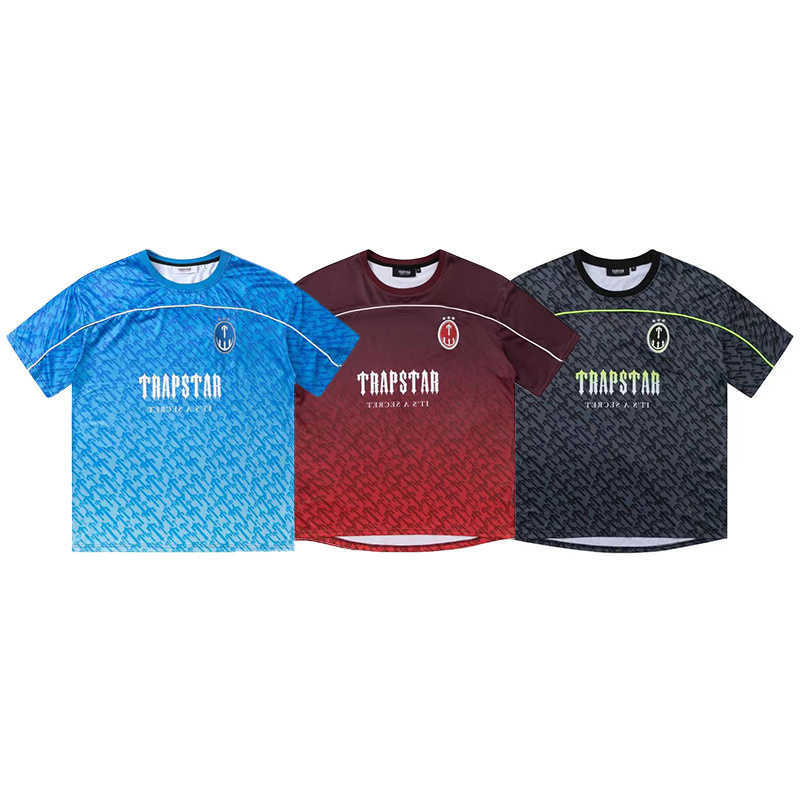 Designer Fashion Clothing Tees Tshirt Trapstar Niche Beauty Trend Summer Sports Casual Jersey Short Sleeved Gradient Mesh Breathable Quick Drying T-shirt for Men, Gradient black
Designer Fashion Clothing Tees Tshirt Trapstar Niche Beauty Trend Summer Sports Casual Jersey Short Sleeved Gradient Mesh Breathable Quick Drying T-shirt for Men, Gradient black