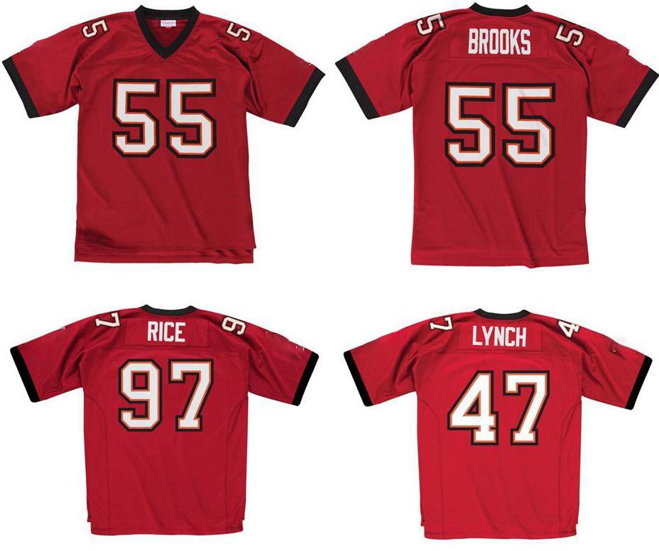 custom Stitched football Jersey 47 John Lynch 55 Derrick Brooks 97 Simeon Rice 2002 Mitchell & Ness retro Rugby jerseys Men Women Youth -6X, Stitched jersey
custom Stitched football Jersey 47 John Lynch 55 Derrick Brooks 97 Simeon Rice 2002 Mitchell & Ness retro Rugby jerseys Men Women Youth -6X, Stitched jersey