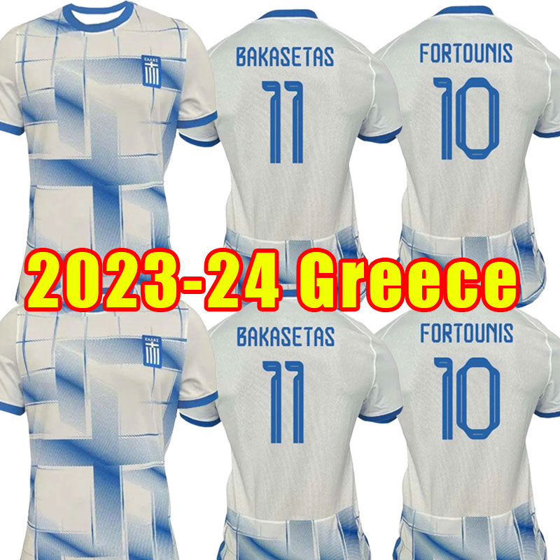 2023 Greece MASOURAS Mens Soccer Jerseys FORTOUNIS BAKASETAS MANTALOS PELKAS TZAVELLAS Home Blue and White Football Shirts Short Sleeve Aldult Uniforms
2023 Greece MASOURAS Mens Soccer Jerseys FORTOUNIS BAKASETAS MANTALOS PELKAS TZAVELLAS Home Blue and White Football Shirts Short Sleeve Aldult Uniforms