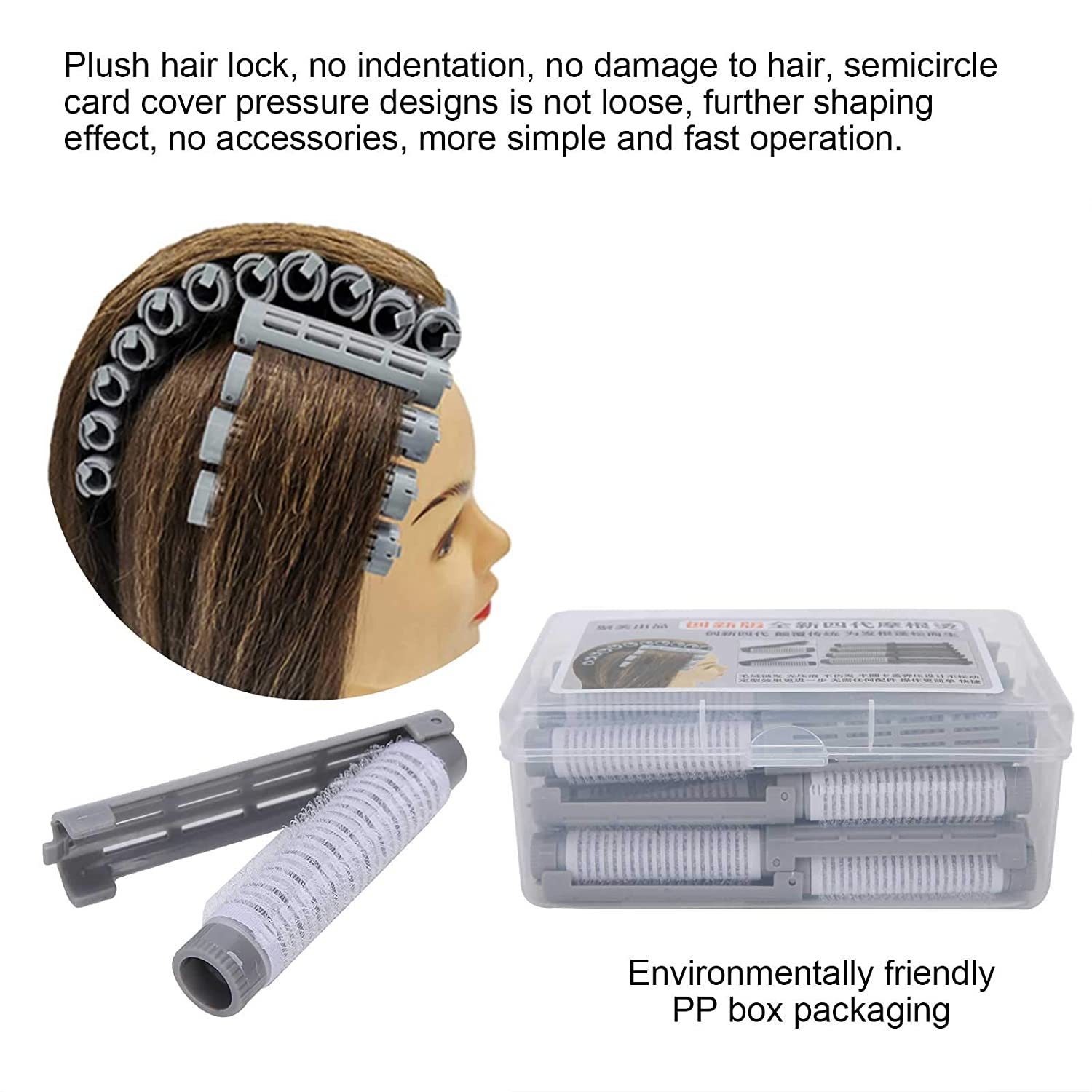 Hair Rollers 16/20pcs Hair Perm Rods Fluffy Perming Rod Hair Roller Curler Kit Perming Rods Hairdressing Styling Tool for Salon Barber Home 230505