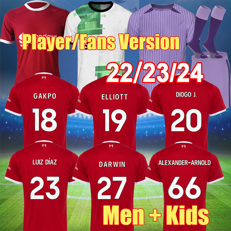 Mohamed soccer jerseys 2023 2024 home away DARWIN Luis DIaz Alexander Arnold 23 24 third purple football shirts CARVALHO ELLIOTT GAKPO men Kids kit uniforms
Mohamed soccer jerseys 2023 2024 home away DARWIN Luis DIaz Alexander Arnold 23 24 third purple football shirts CARVALHO ELLIOTT GAKPO men Kids kit uniforms
