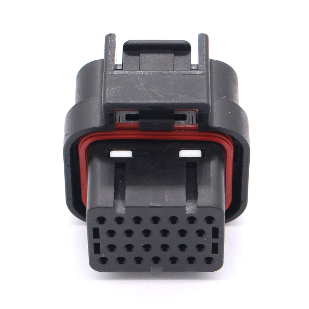 3-1437290-7 Motec 26 Pin AMP Superseal 1.0 Black Female Waterproof Wire Connector For Automotive