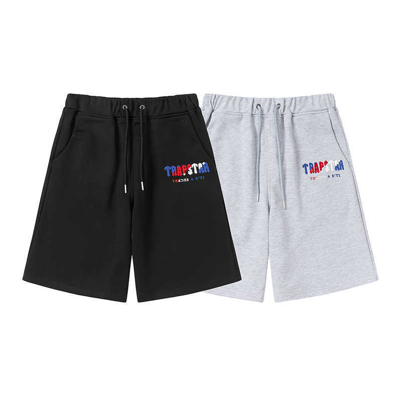 Designer Short Fashion Casual Clothing Street Niche Trendy Brand Trapstar Towel Embroidered Sports Shorts Summer Men's Women's Pure Cotton Casual Capris, Grey shorts 604
Designer Short Fashion Casual Clothing Street Niche Trendy Brand Trapstar Towel Embroidered Sports Shorts Summer Men's Women's Pure Cotton Casual Capris, Grey shorts 604