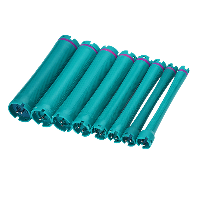Hair Rollers 10pcs/set 24V Long Heated Hair Rollers 125mm Digital Hot Perm Rods Electirc Bars Curlers Wave Formers Fast Heating 1596 230505