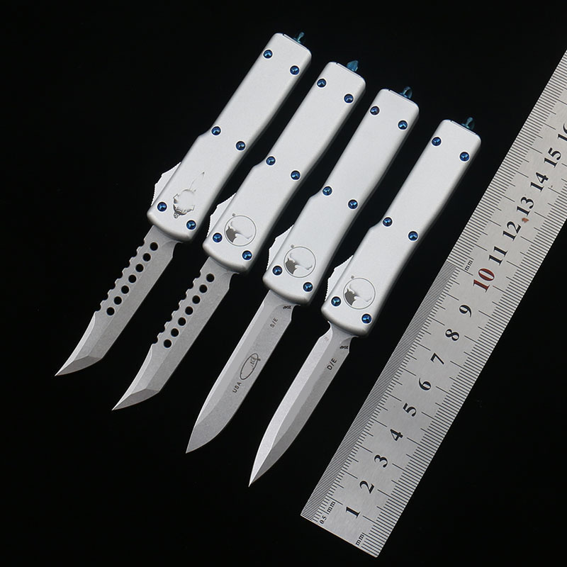 Mini 204P Automatic KNIFE CNC 6061-T6 handle D2 steel blade Bounty Hunter Camping tactical Micro Cutting tools Knives
Mini 204P Automatic KNIFE CNC 6061-T6 handle D2 steel blade Bounty Hunter Camping tactical Micro Cutting tools Knives