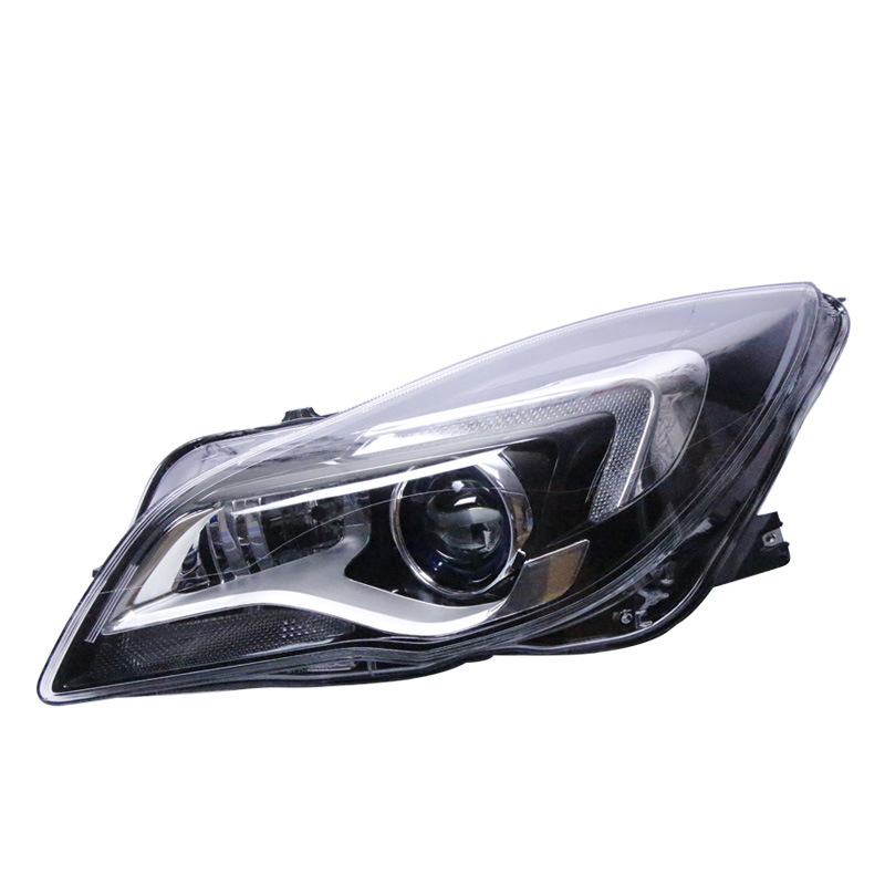 Headlights Assembly For Buick Regal GS 2014-2016 High Configuration LED Daytime Running Light Lens Xenon Lamp