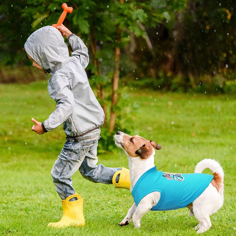Independence Day Unisex for Small Flag Printed Puppy Shirt Apparel Breathable Clothes Boy and Girl Dog Outfits Cute Pet Shirts A705