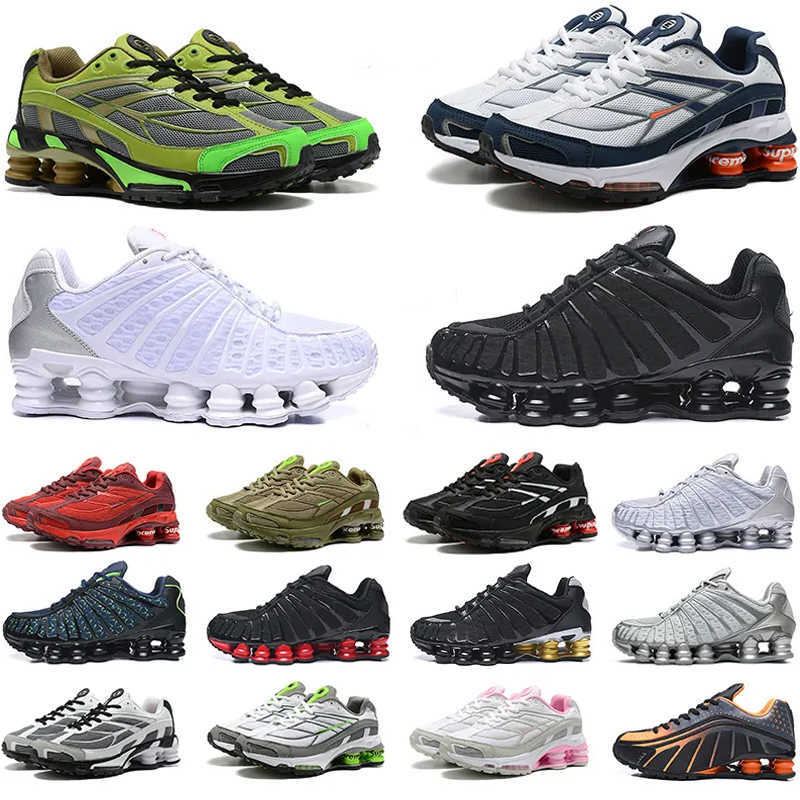 Shox TL R4 NZ Shoxs Ride Running Shoes Triple Black White Silver Speed Red Medium Olive Copper Grey Racer Pink Chrome Men Women Jogging Sneakers, D32 40-46 black red
Shox TL R4 NZ Shoxs Ride Running Shoes Triple Black White Silver Speed Red Medium Olive Copper Grey Racer Pink Chrome Men Women Jogging Sneakers, D32 40-46 black red
