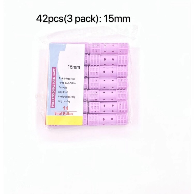 Hair Rollers 40-48pcs 6 Size Random Color Hairdressing Home Use DIY Steam Magic Hair Roller Self-Adhesive Rollers Curler Roller Curler 230505