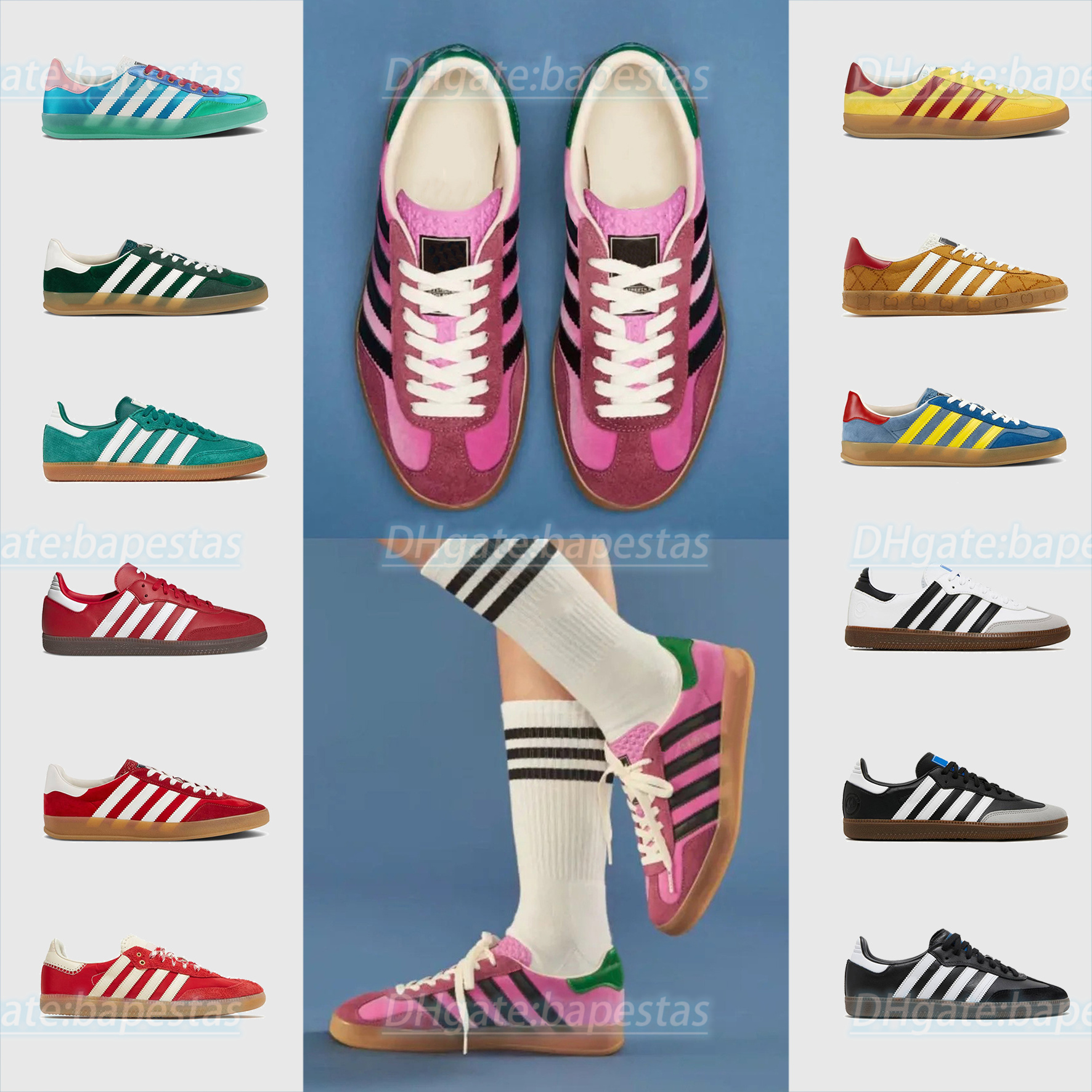 luxury Original designer sneakerslipper sandal for women woman OG gazelle Samba Shoes joint name sneaker Wales Bonner platform colorful comfort trainer mens, #17
luxury Original designer sneakerslipper sandal for women woman OG gazelle Samba Shoes joint name sneaker Wales Bonner platform colorful comfort trainer mens, #17