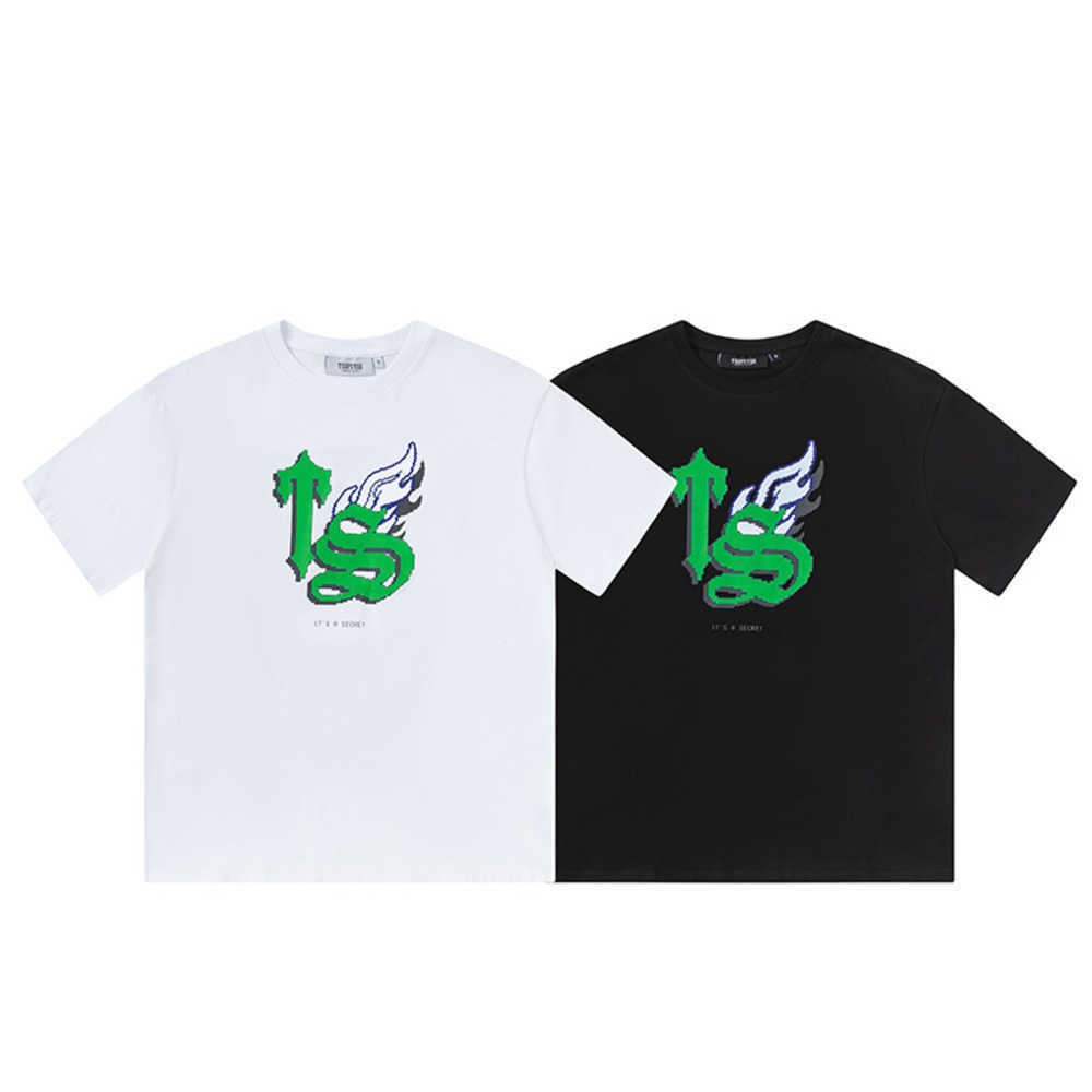 Designer Fashion Clothing Tees Tshirt Trapstar Bonus Stage Summer New Mosaic Print Short Sleeve Loose Round Neck Men's Women's T-shirt TrendStreetwear Tops, White
Designer Fashion Clothing Tees Tshirt Trapstar Bonus Stage Summer New Mosaic Print Short Sleeve Loose Round Neck Men's Women's T-shirt TrendStreetwear Tops, White