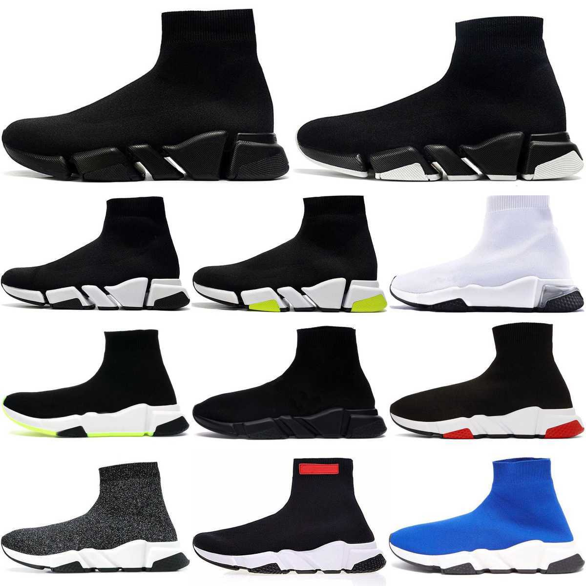 

Speeds Trainers 2.0 Tripler S Paris Socks Shoes Platform 1.0 V2 Sneaker Men Women Designer Boots Black White Balanciagas Light Sliver Ruby Graffiti Vintage Sneakers, 029 36-45